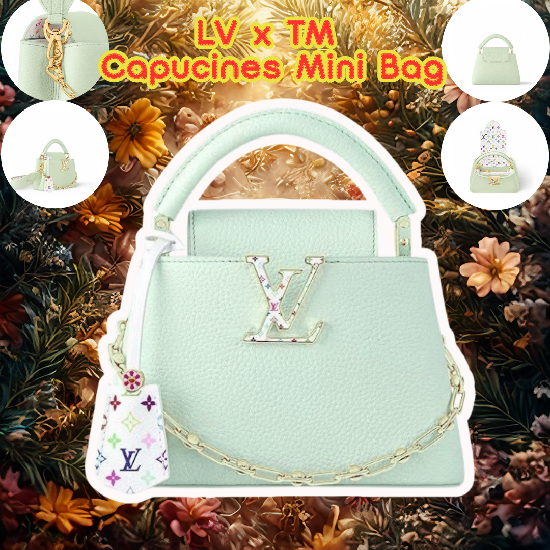 LV × 村上隆 Capucines Mini Bag