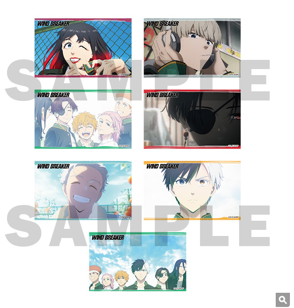 [代購][預訂] WIND BREAKER Season 2CloverWorks POP UP SHOP 場面寫貼紙 [特典版]