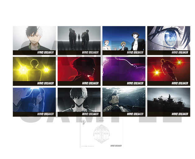 [代購][預訂] WIND BREAKER Season 2CloverWorks POP UP SHOP ED場面寫Postcard set Vol.2 [特典版]