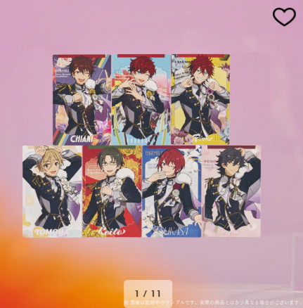 [代購][預訂] ES Starry Symphony - Superbloom - 收藏卡 5包SET (1包3張) 【A】