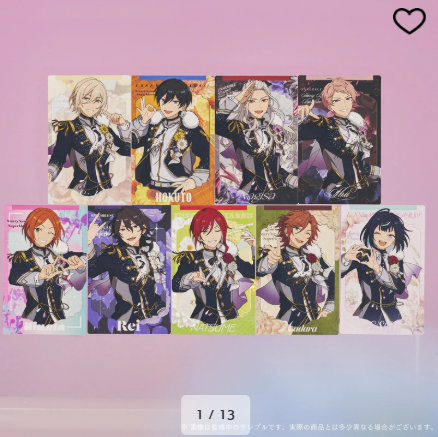 [代購][預訂] ES Starry Symphony - Superbloom - 收藏卡 5包SET (1包3張) 【B】