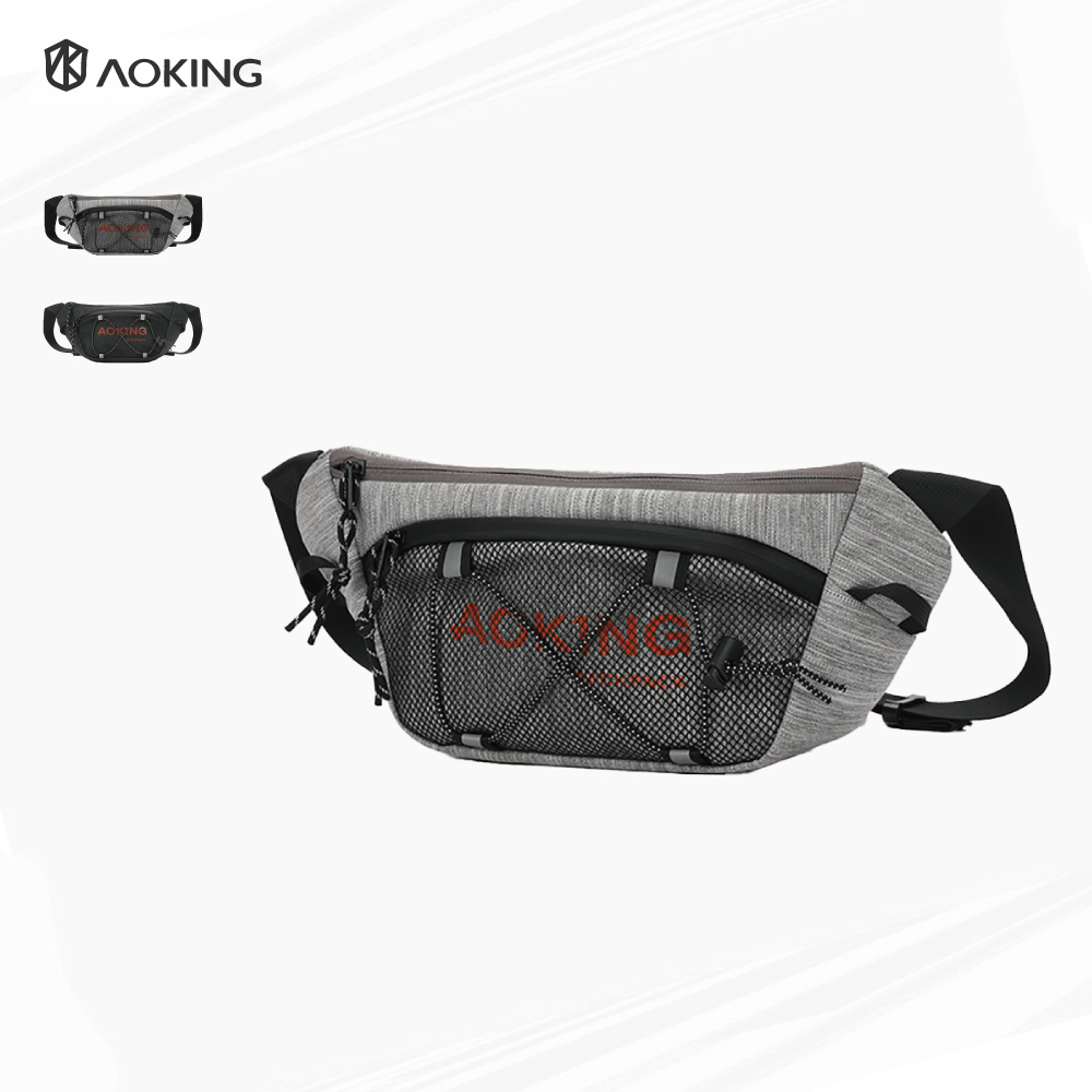 AOKING 潮流多功能腰包 輕量加密防潑水材質