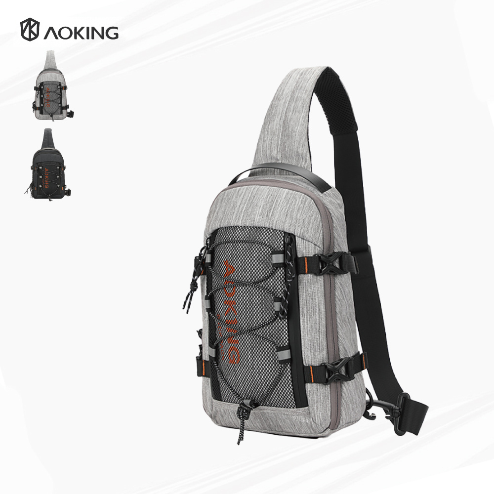 AOKING 時上潮人單肩包 輕量防潑水