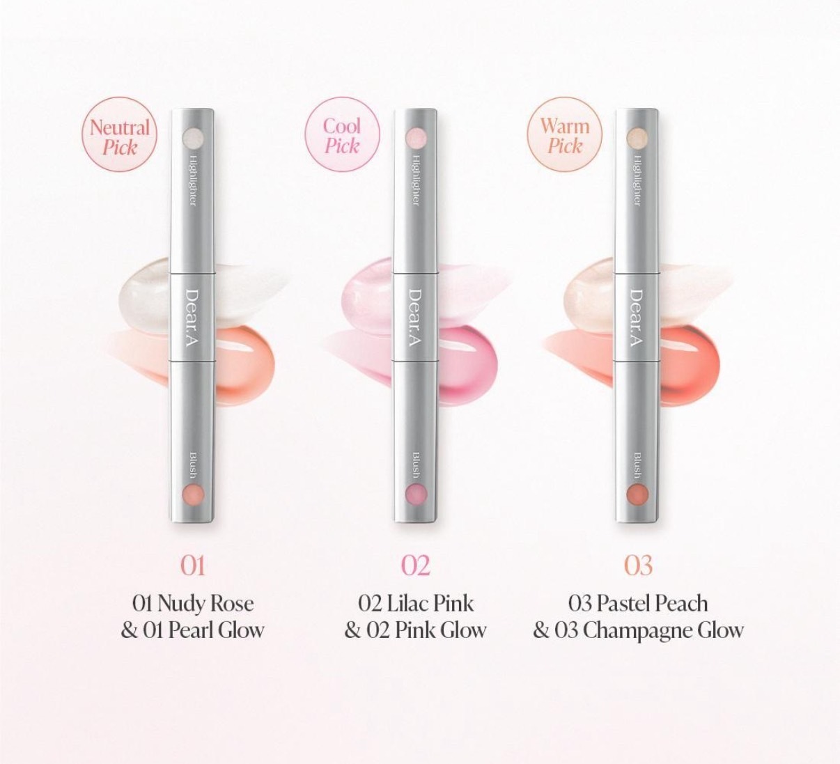 Dear.A Blush & Beam 雙頭棒