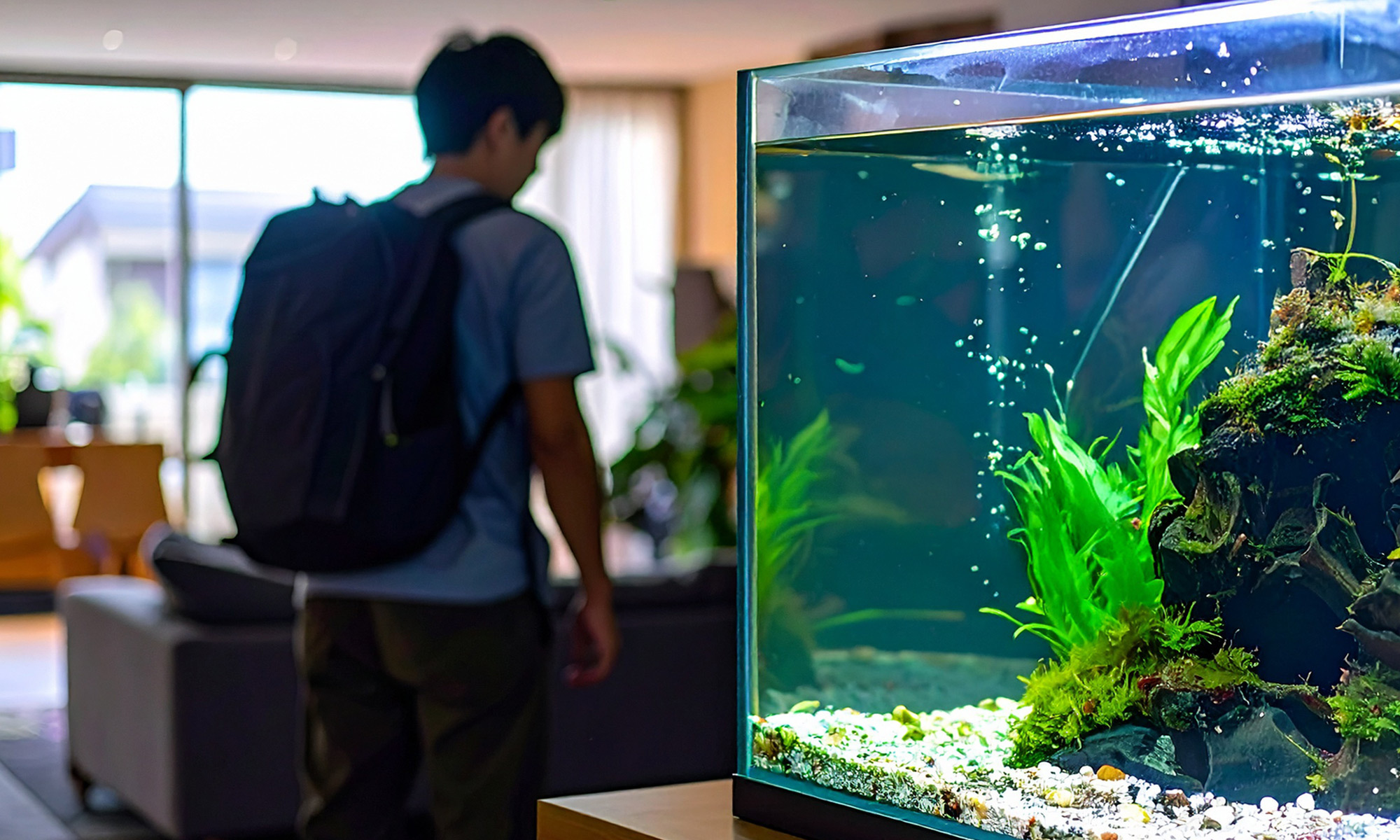 養魚治百病分享實用的魚缸管理方法，讓你的旅行不再有後顧之憂