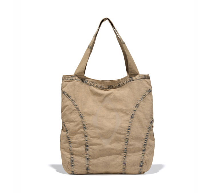 Mischief  MSCHF  許光漢、秀智愛牌 /  WASHED REWORK BAG_BLEACHED MUD 水洗漂白泥漿色手提包 / AUG25