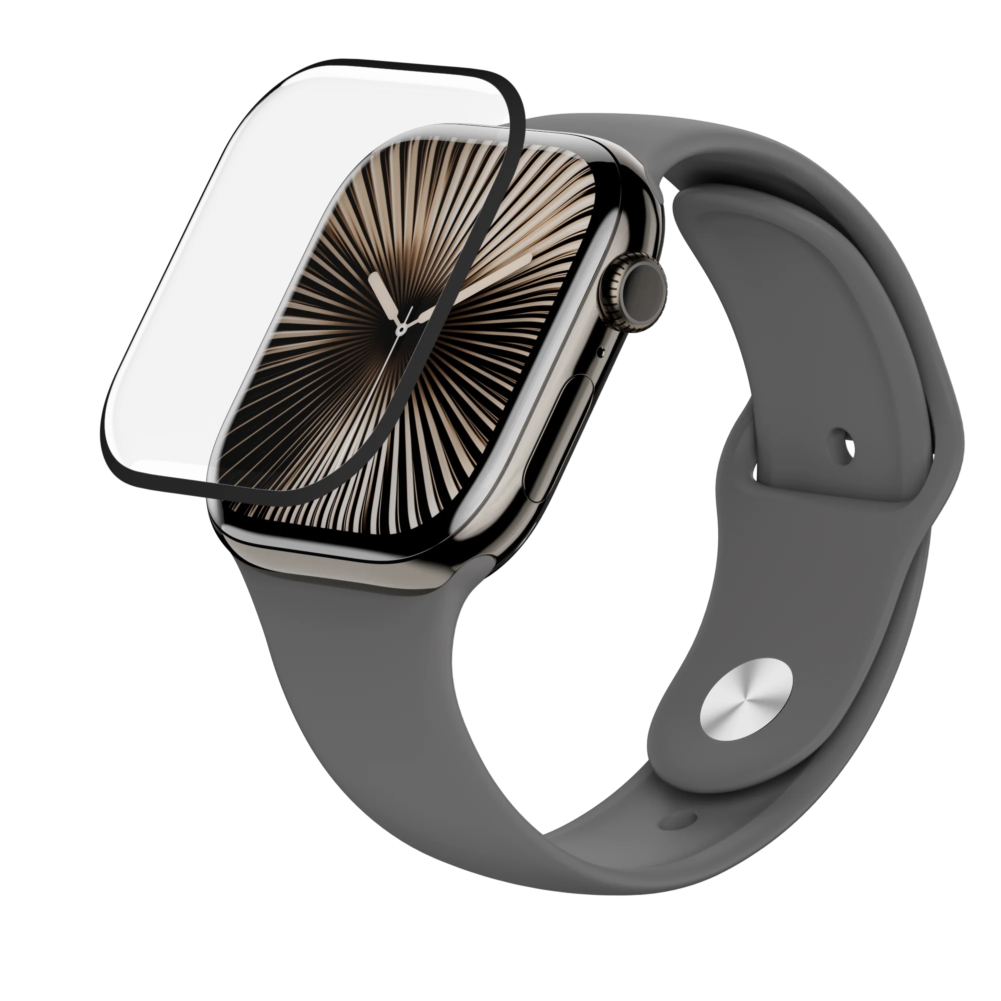 【MagEasy】VETRO 3D+ 滿版抗刮保護貼 Apple Watch