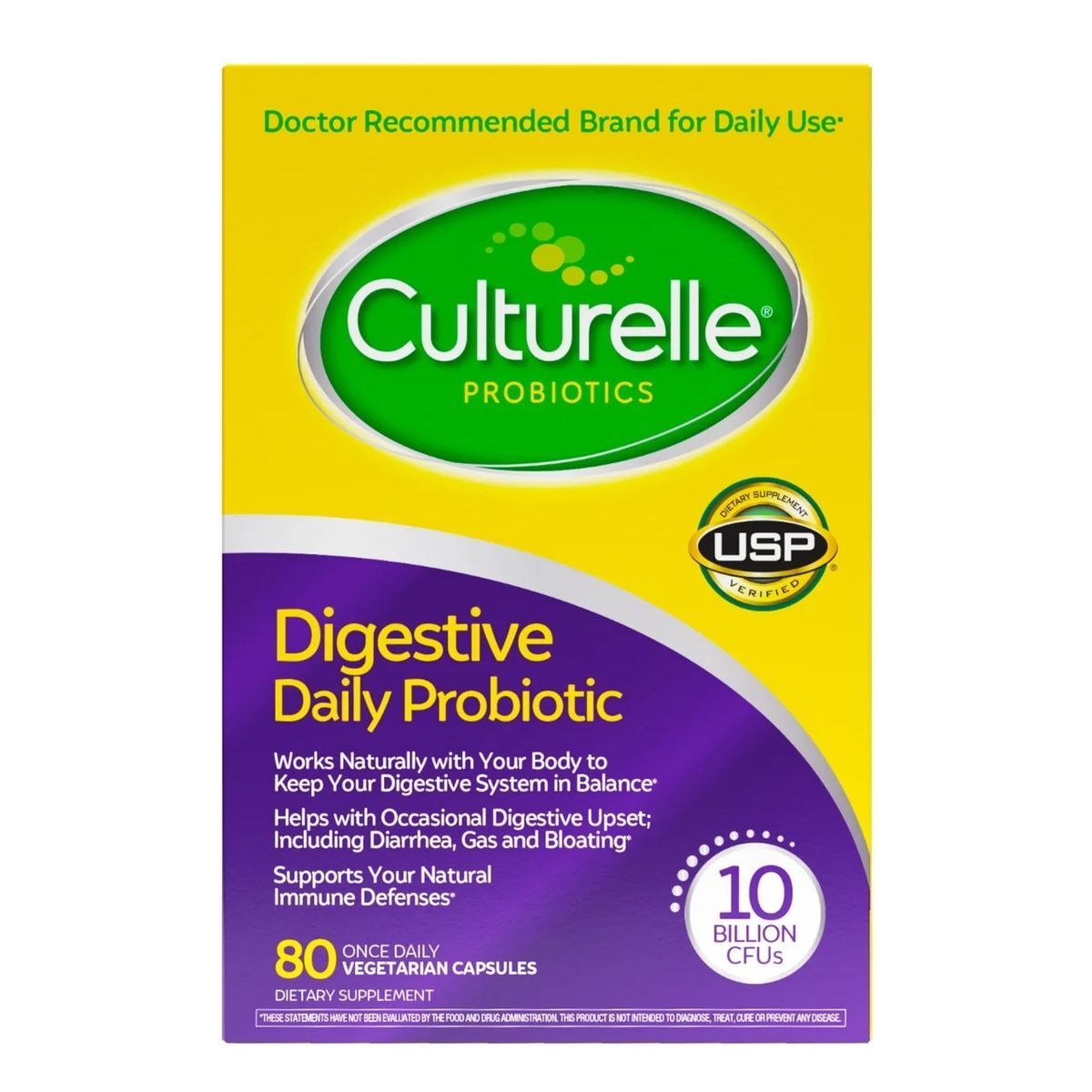 康萃樂 - 成人腸胃消化 日常益生菌 80粒裝 (平行進口)