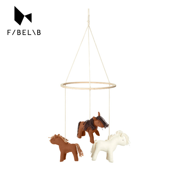 Fabelab 嬰兒床吊飾 小馬兒