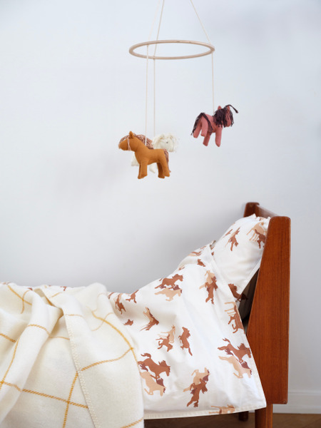 Fabelab 嬰兒床吊飾 小馬兒