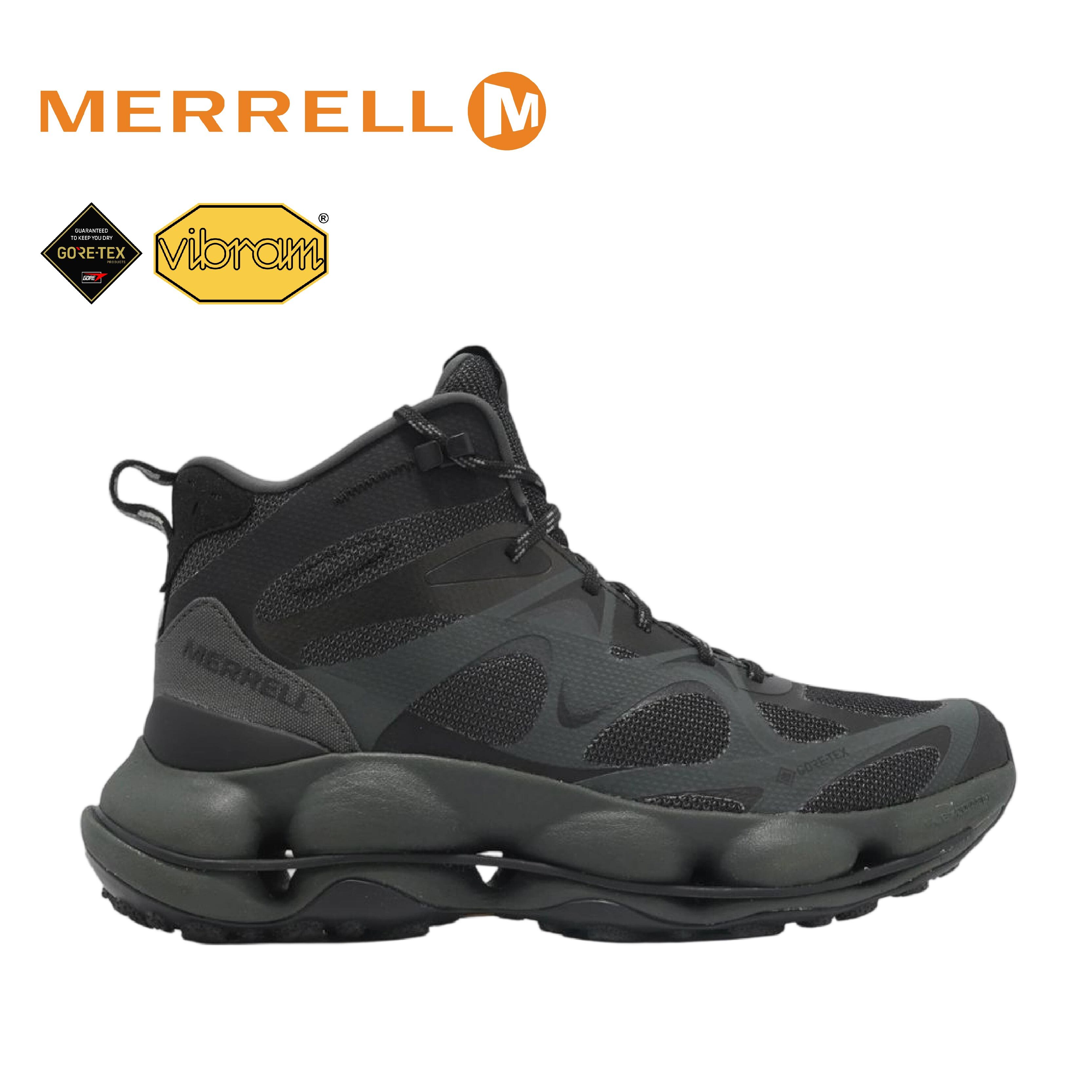 MERRELL 美國 SPEEDARC MATIS MID GTX 防水登山健行鞋 男款(黑色) 33ML038365
