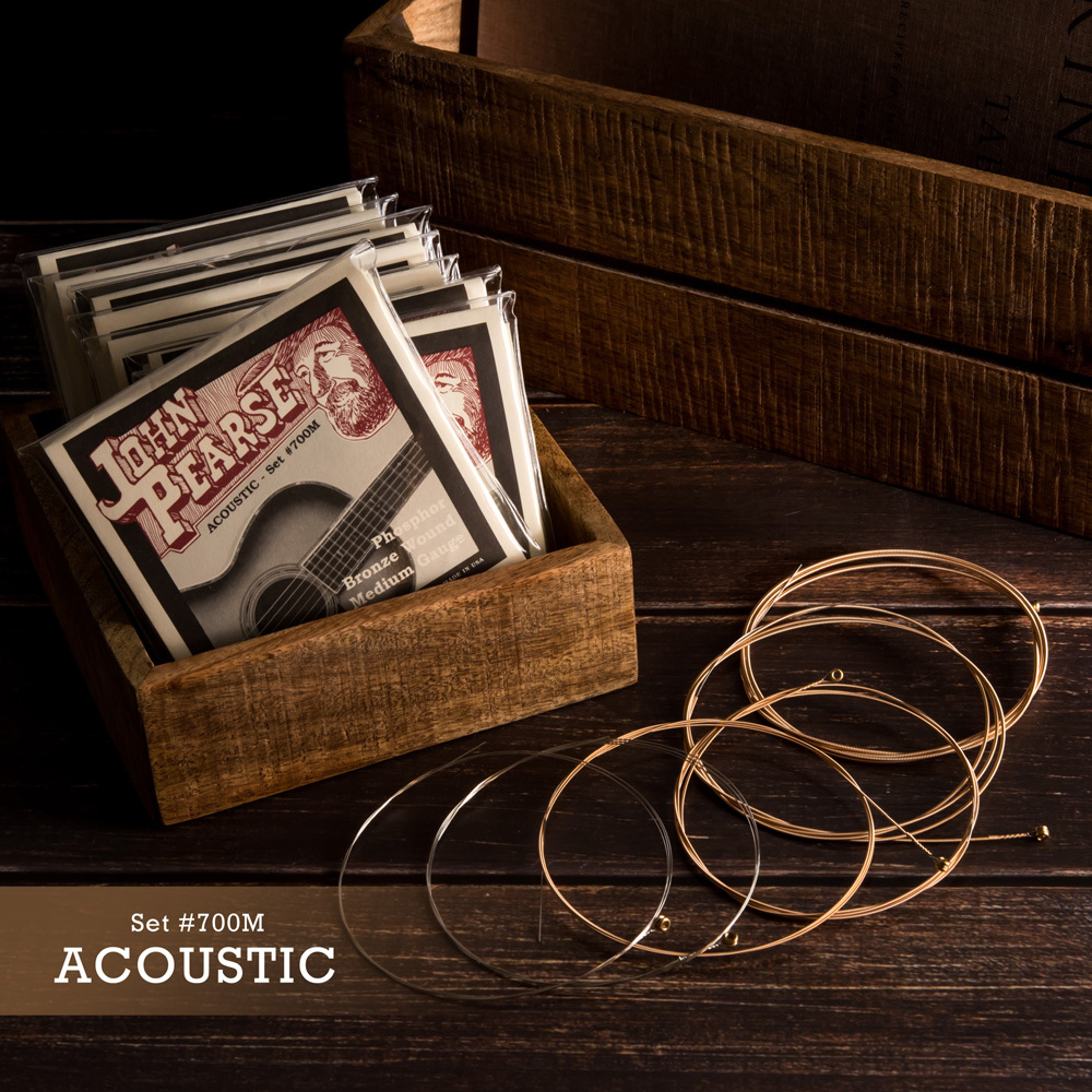 【1-4】[JohnPearse] 木吉他 磷青銅 12弦 #1400L