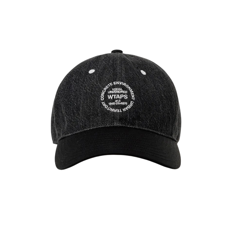 Wtaps T-6M 05 / Cap / Cotton 黑 / 牛仔藍 棒球帽 丹寧 老帽 251HCDT-HT05