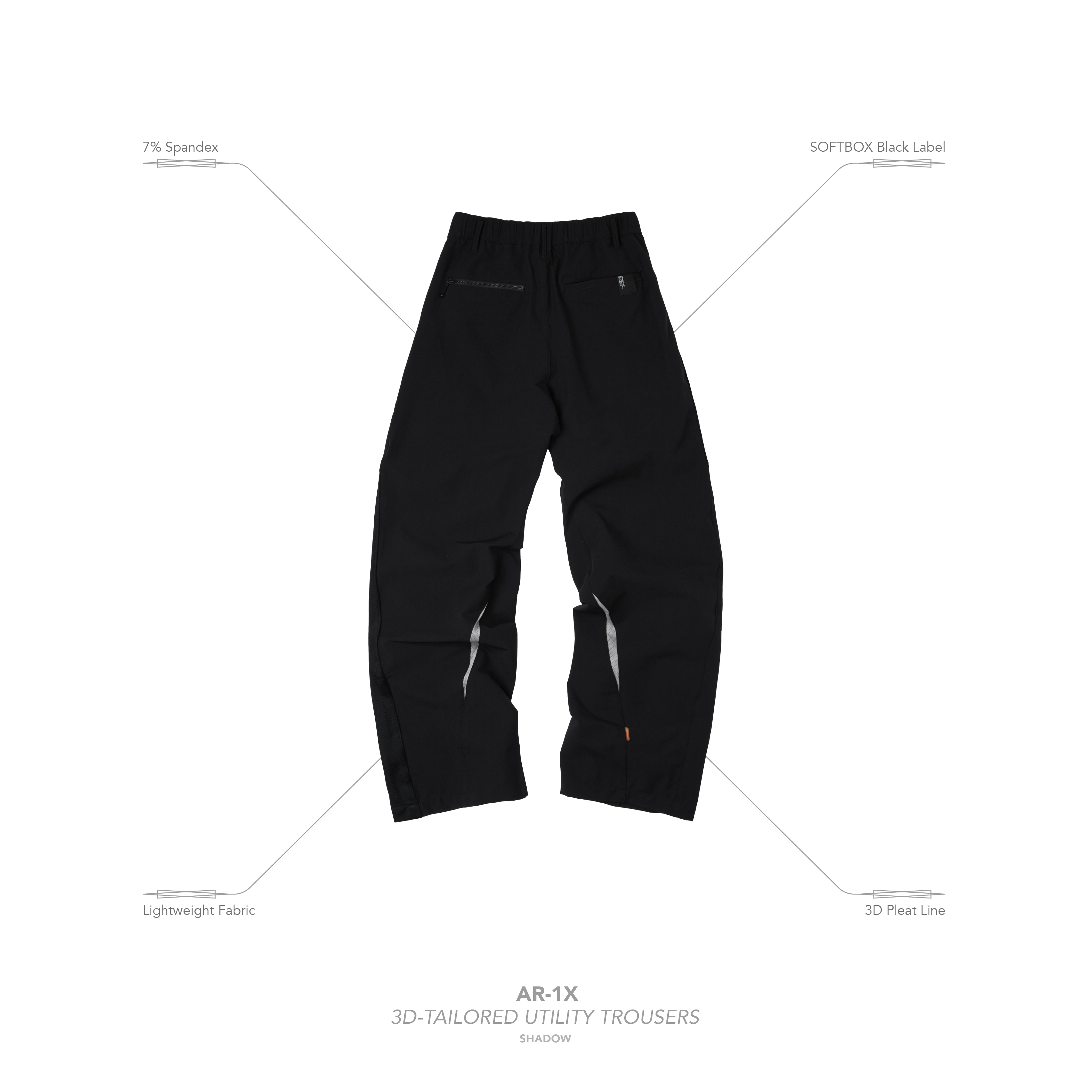 AR-1X” 3D-Tailored Utility Trousers - 4 Colors