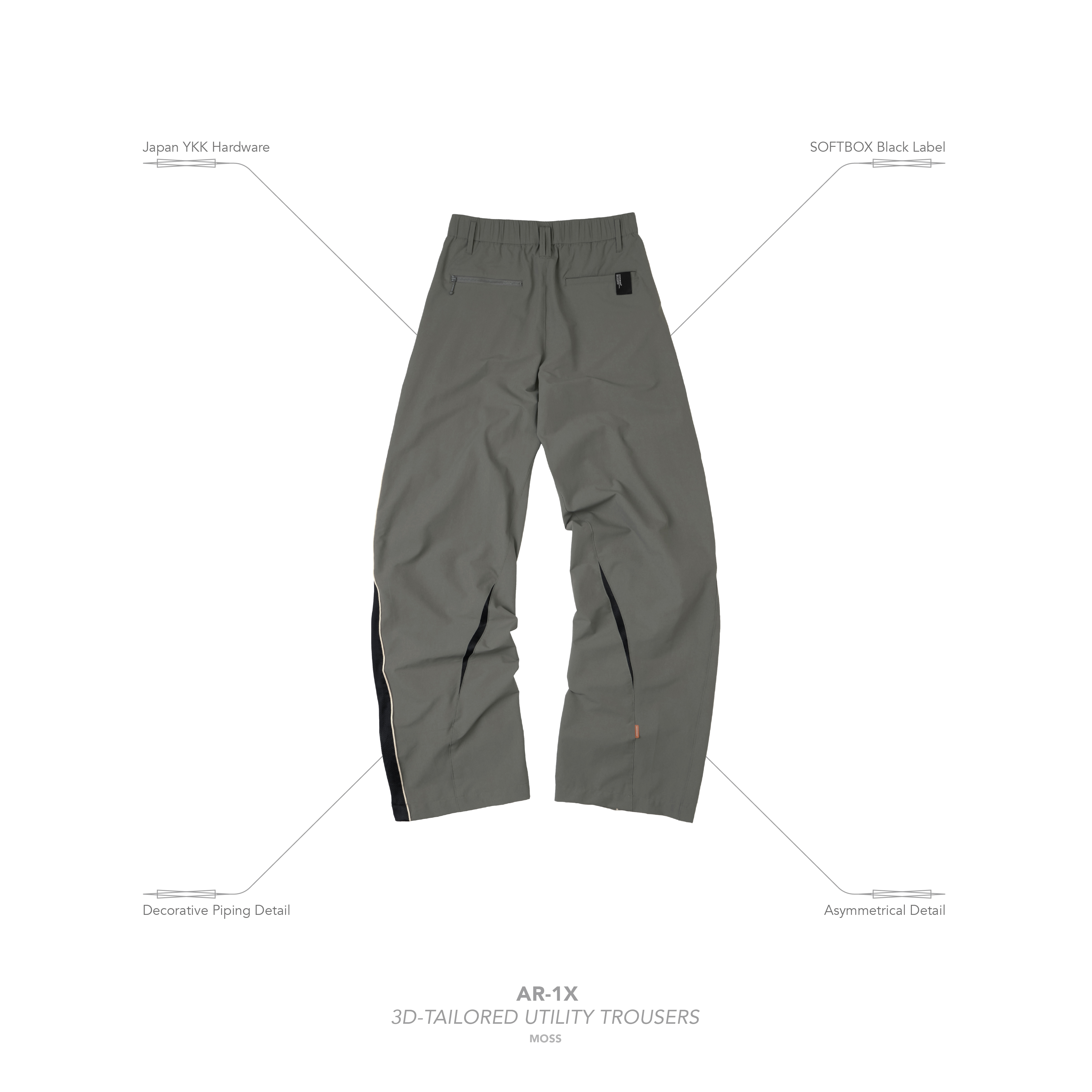 AR-1X” 3D-Tailored Utility Trousers - 4 Colors