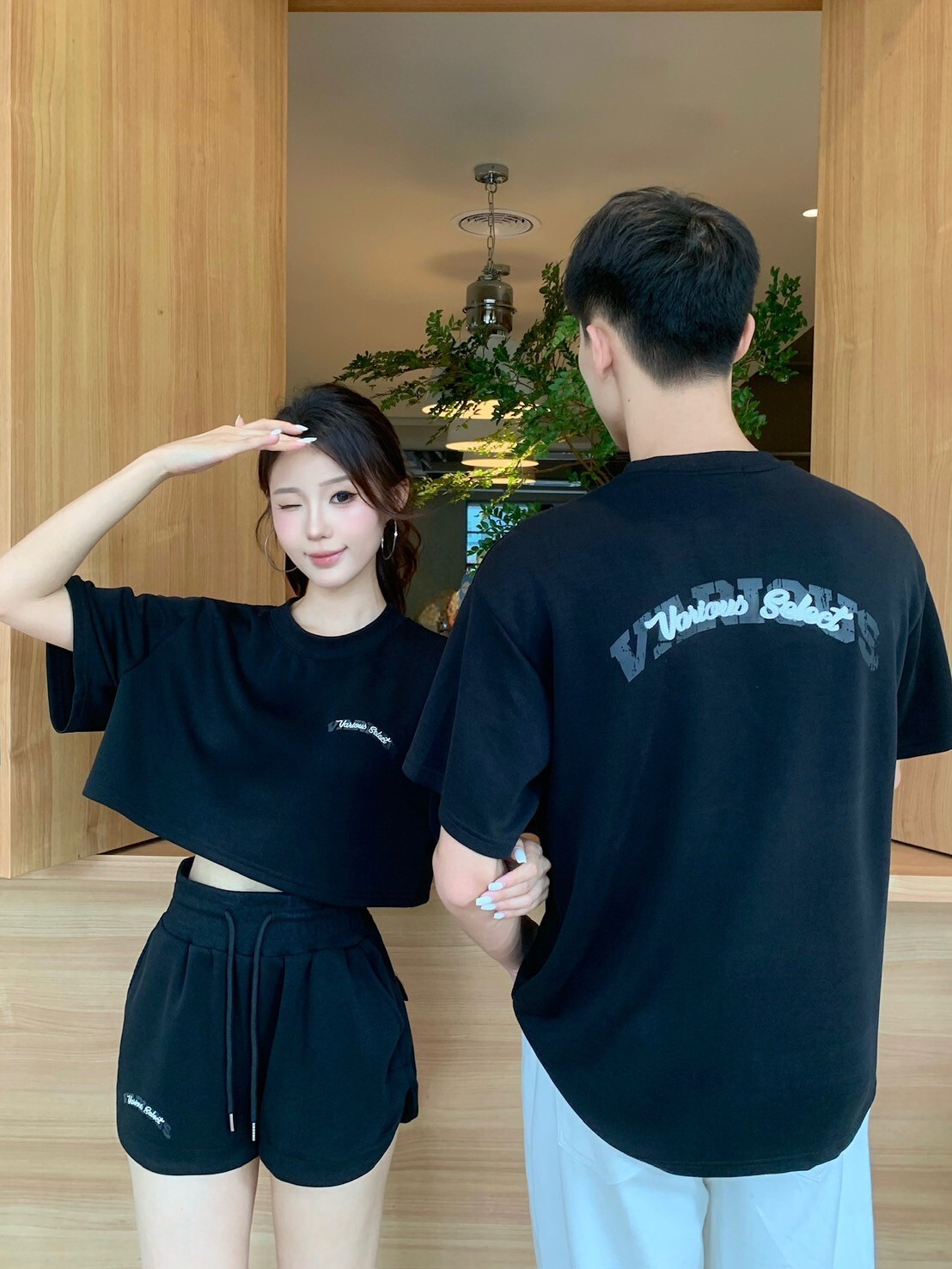 冰涼銅氨絲’Ice-Cold—短版上衣