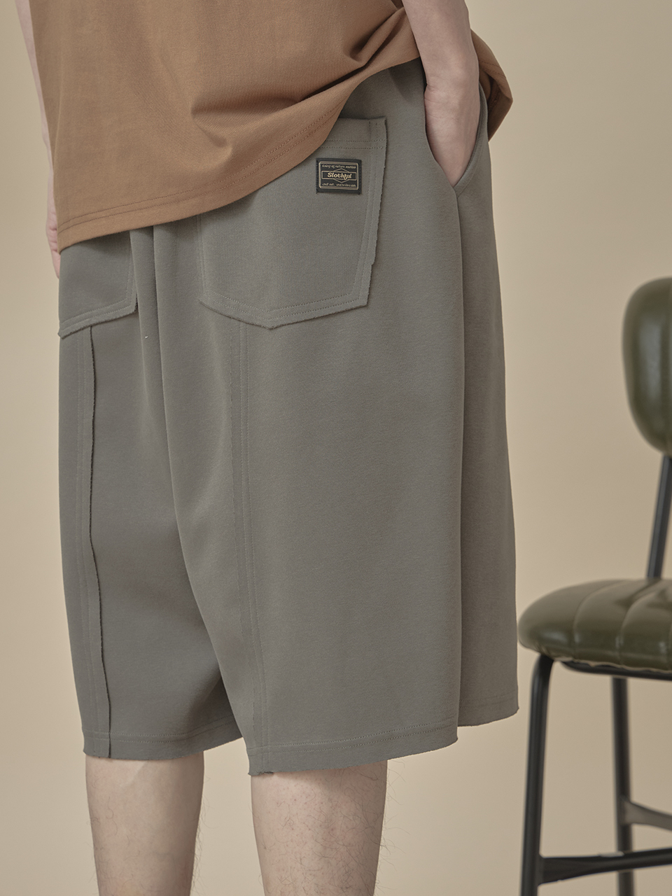 寬版舒適短褲