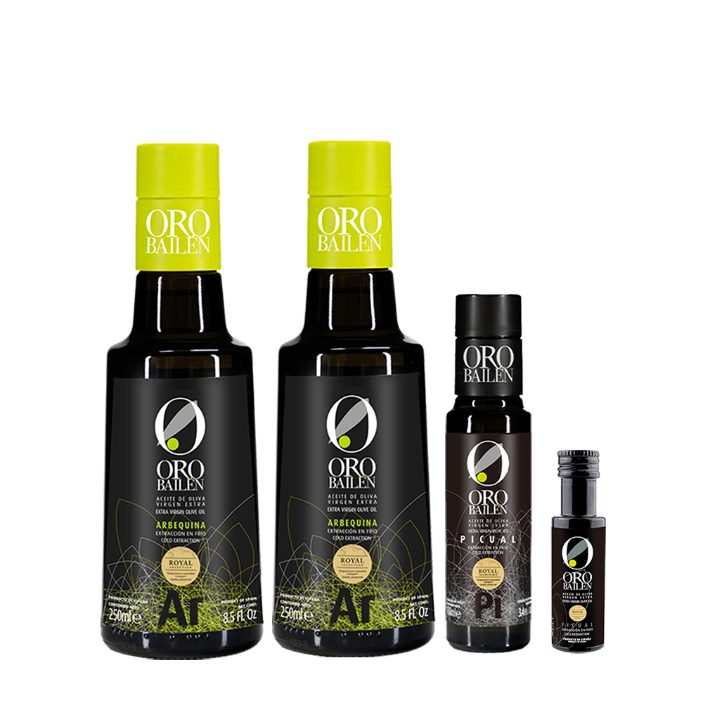 皇嘉特級冷壓初榨橄欖油Arbequina 250ml*2贈皇嘉100ml*1+25ml*1