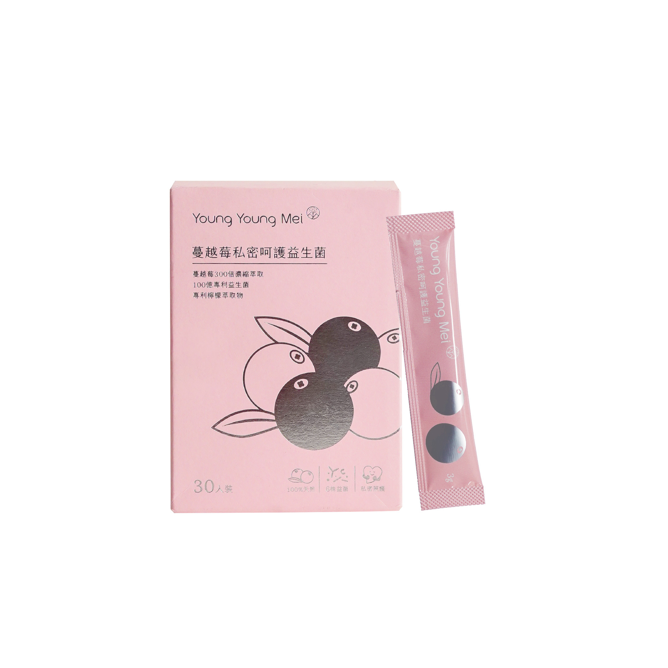 蔓越莓私密呵護益生菌30入