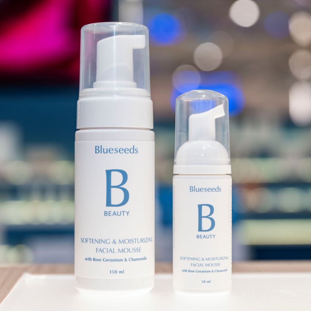 【舒緩與平衡】玫瑰天竺葵保濕潔顏慕絲 150ml / 50ml｜敏感肌適用