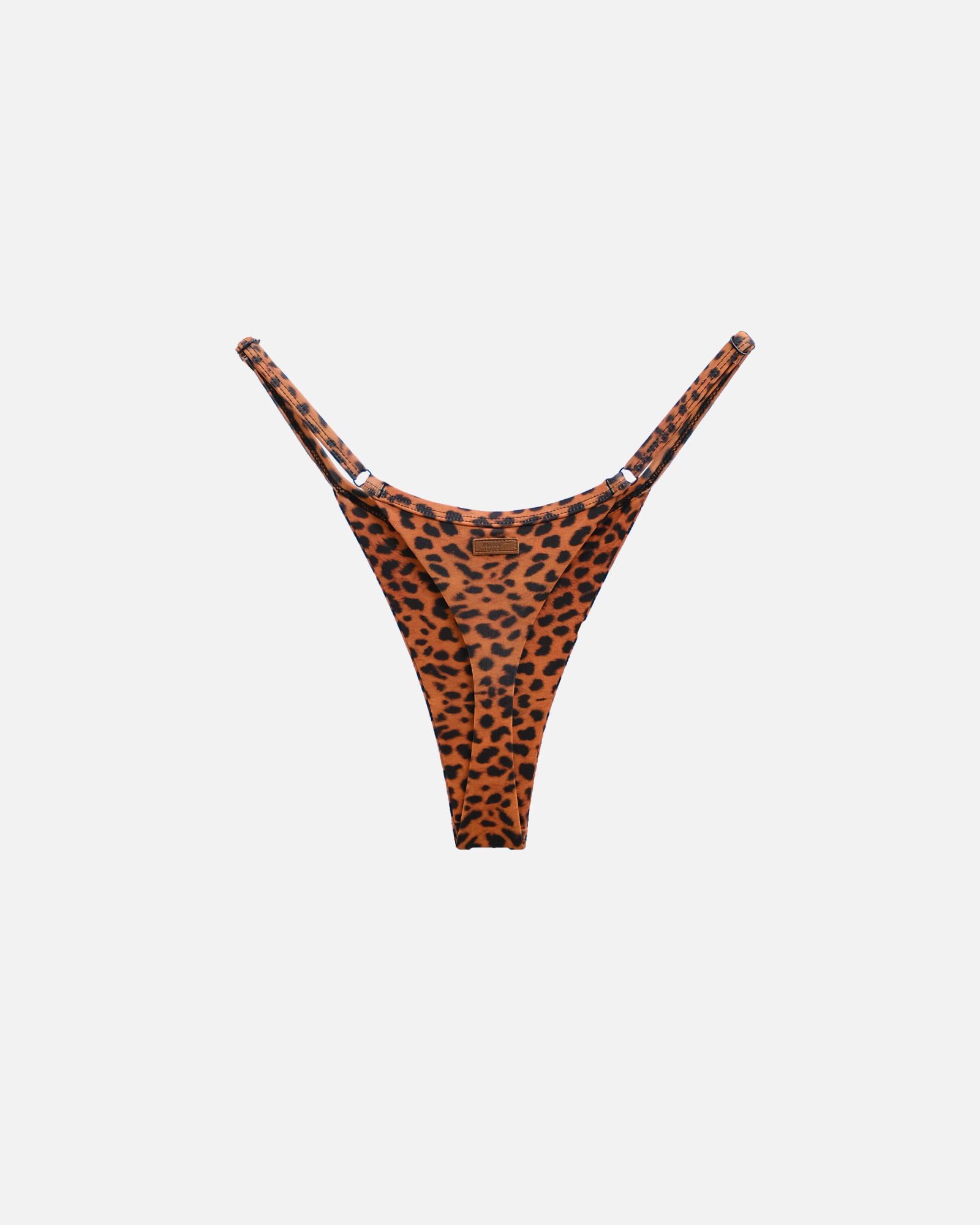 【巧克力豹紋】SUNNY 極細日曬丁字泳褲