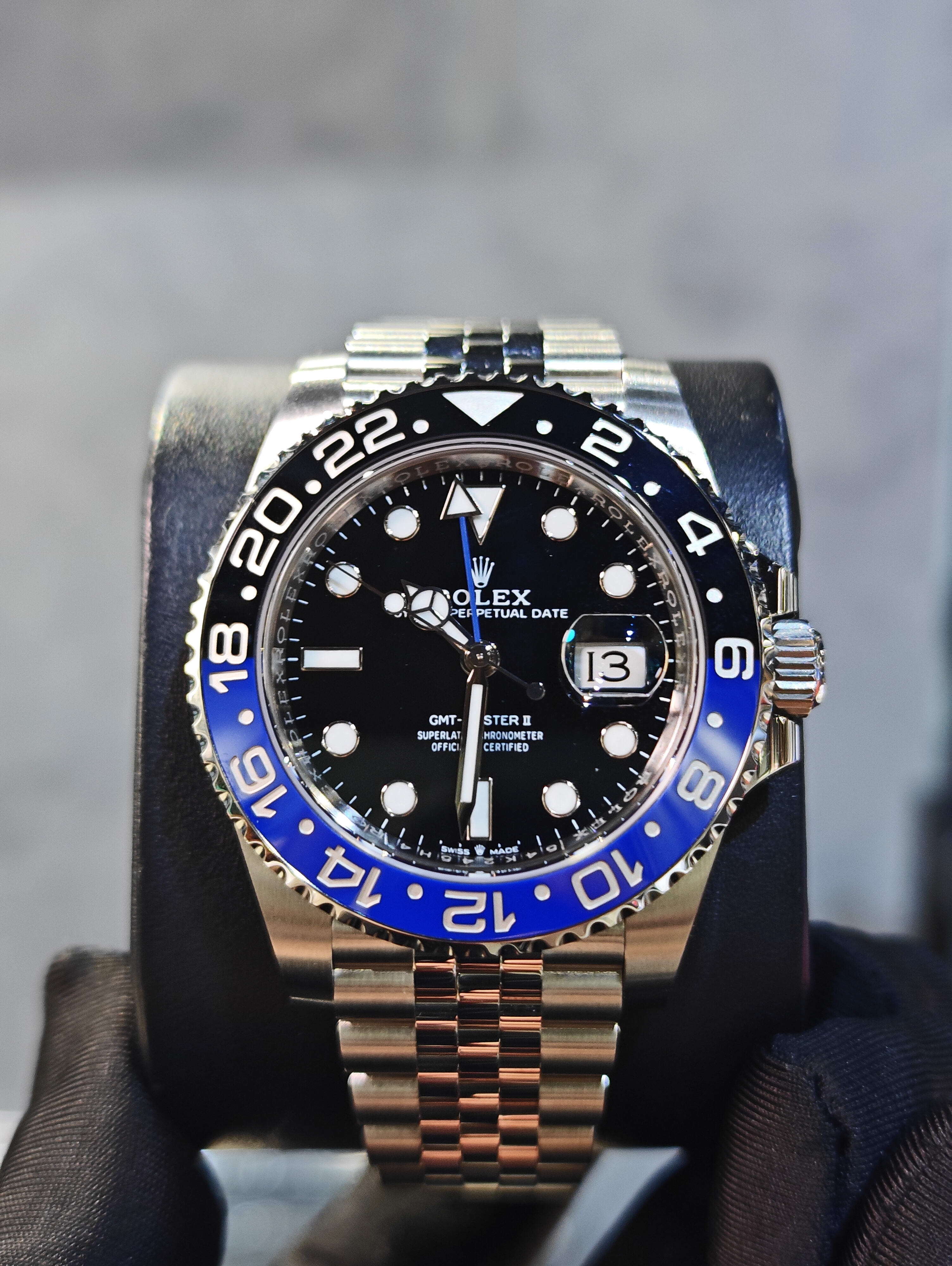 126710BLNR | ROLEX 126710 GMT-MASTER II BATMAN STEEL