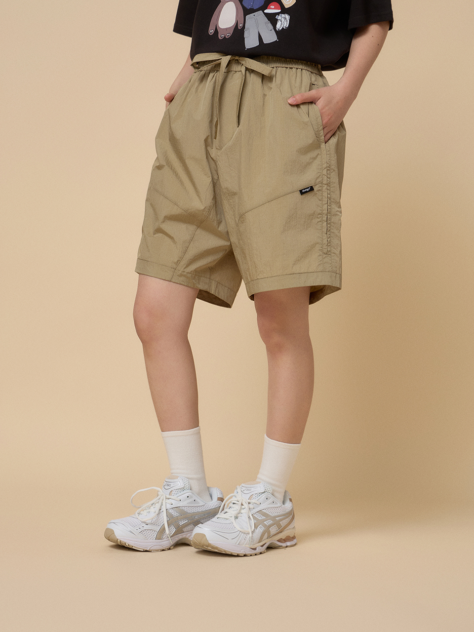三防輕量尼龍短褲