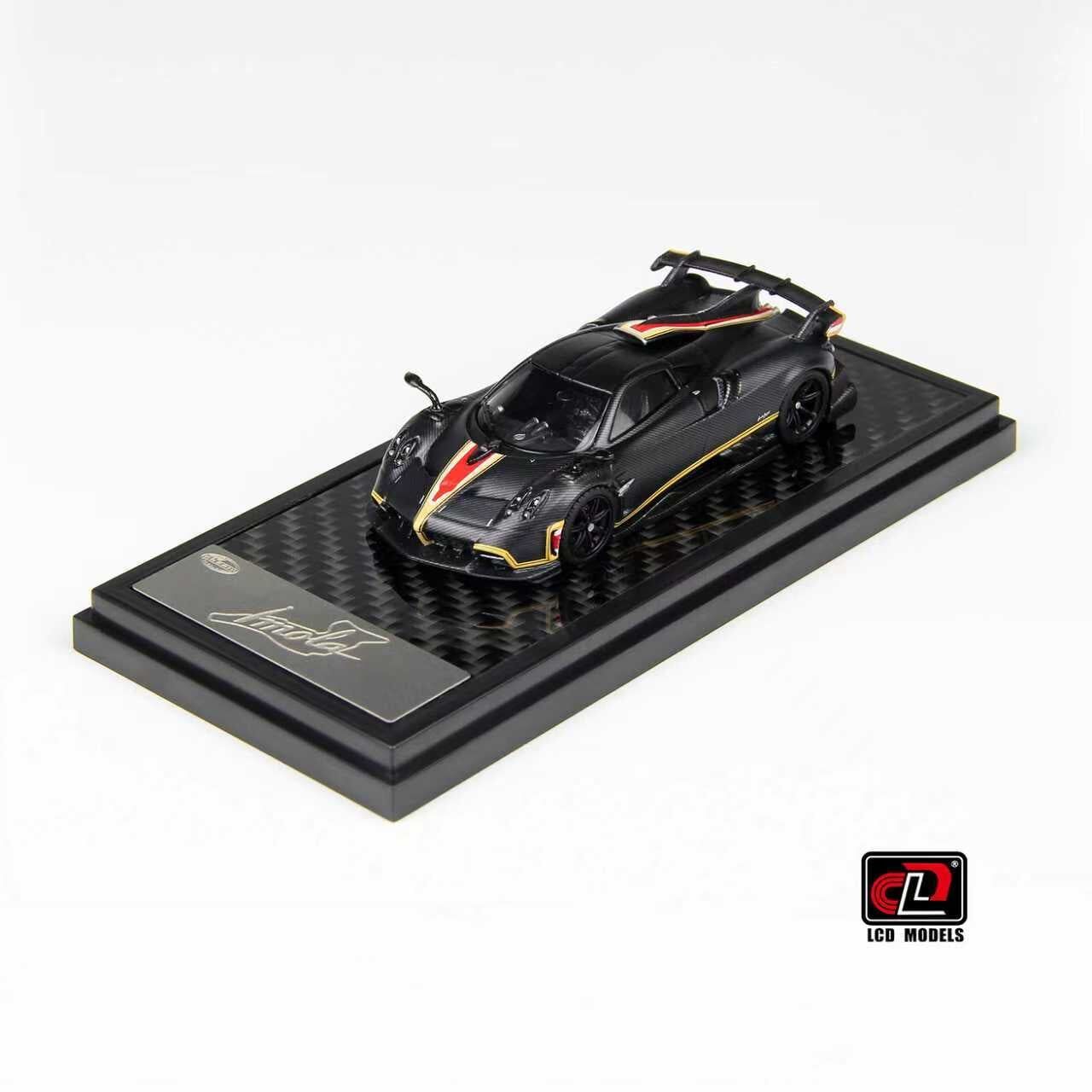 預訂:1/64 LCD Models Pagani Imola V12 Matt Black Carbon LHD (LCD64041-MBC)