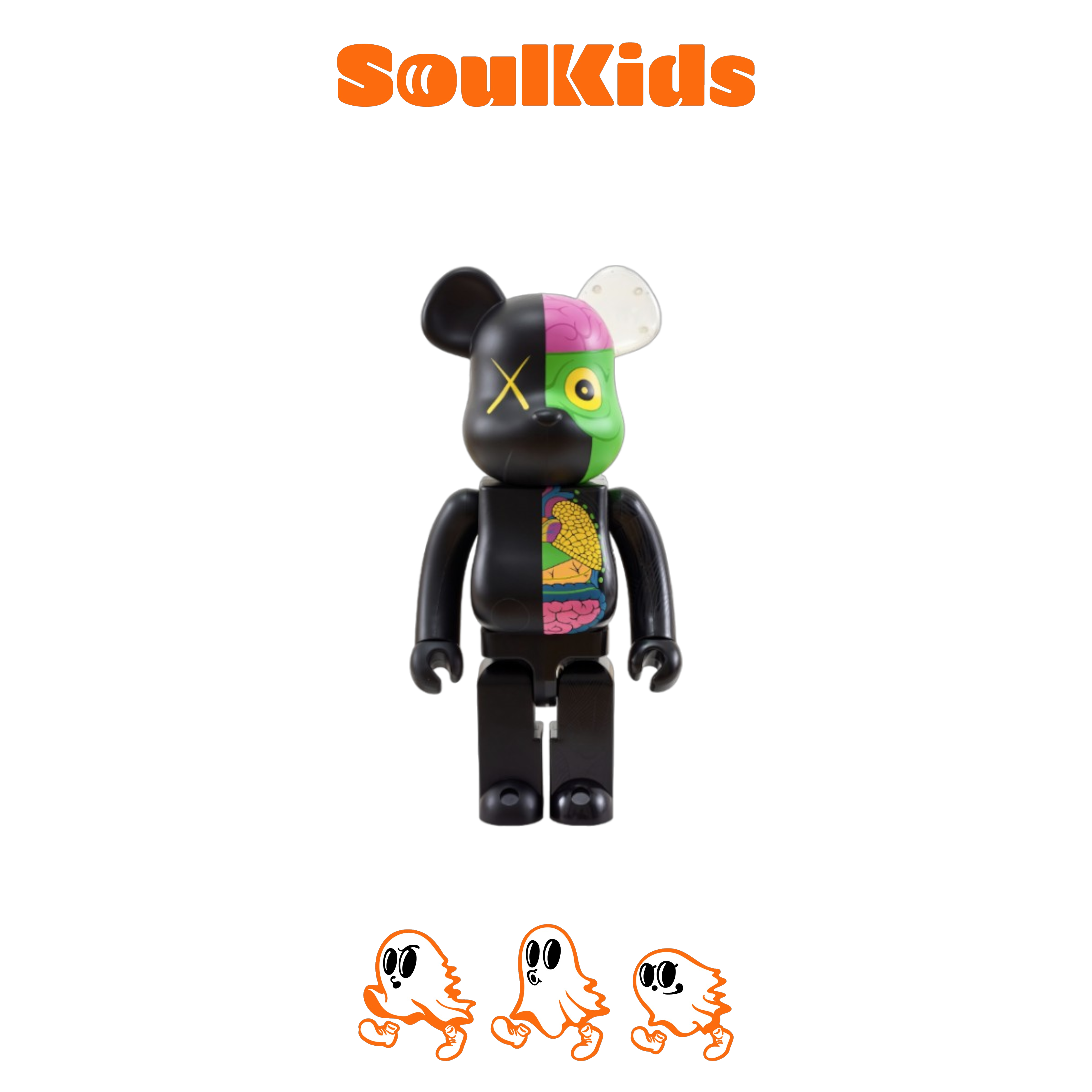 BE@RBRICK　FUTURE MICKEY 2021 400%＆100% BE@RBRICK Future Mickey 2021 400% + 100% | ของแท้