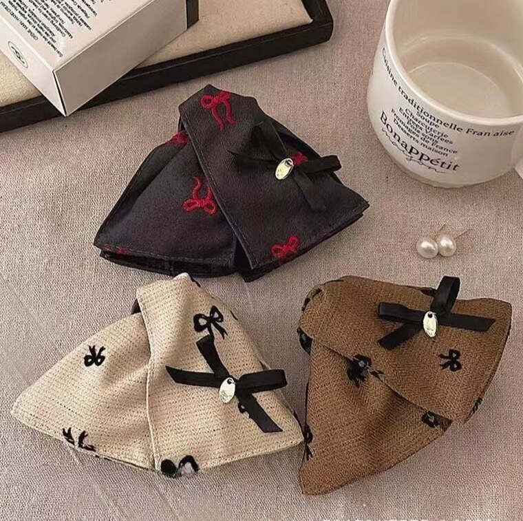 Korean Retro Bow Updo Hair Claw