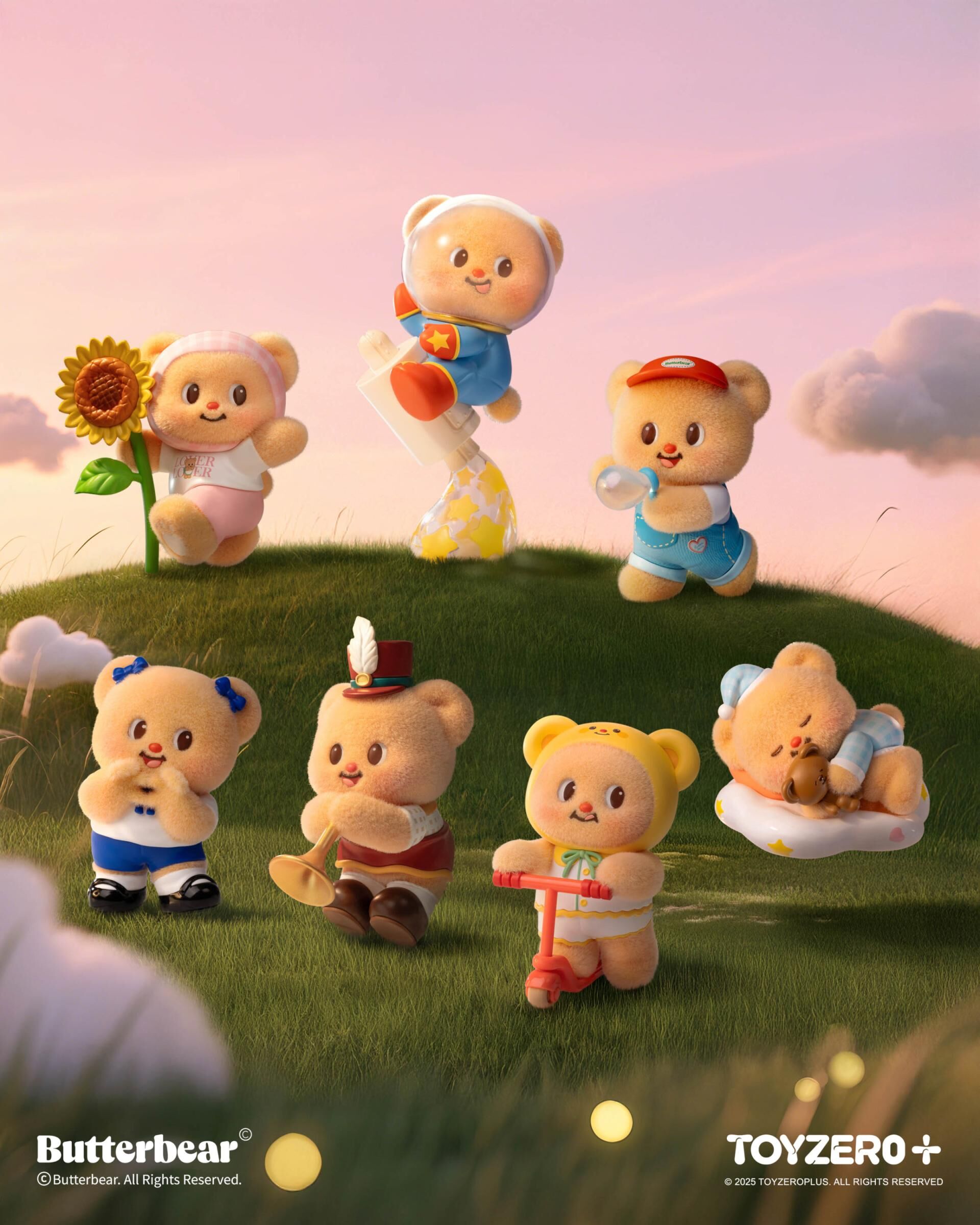 Butterbear黃油小熊 小小心願系列盲盒