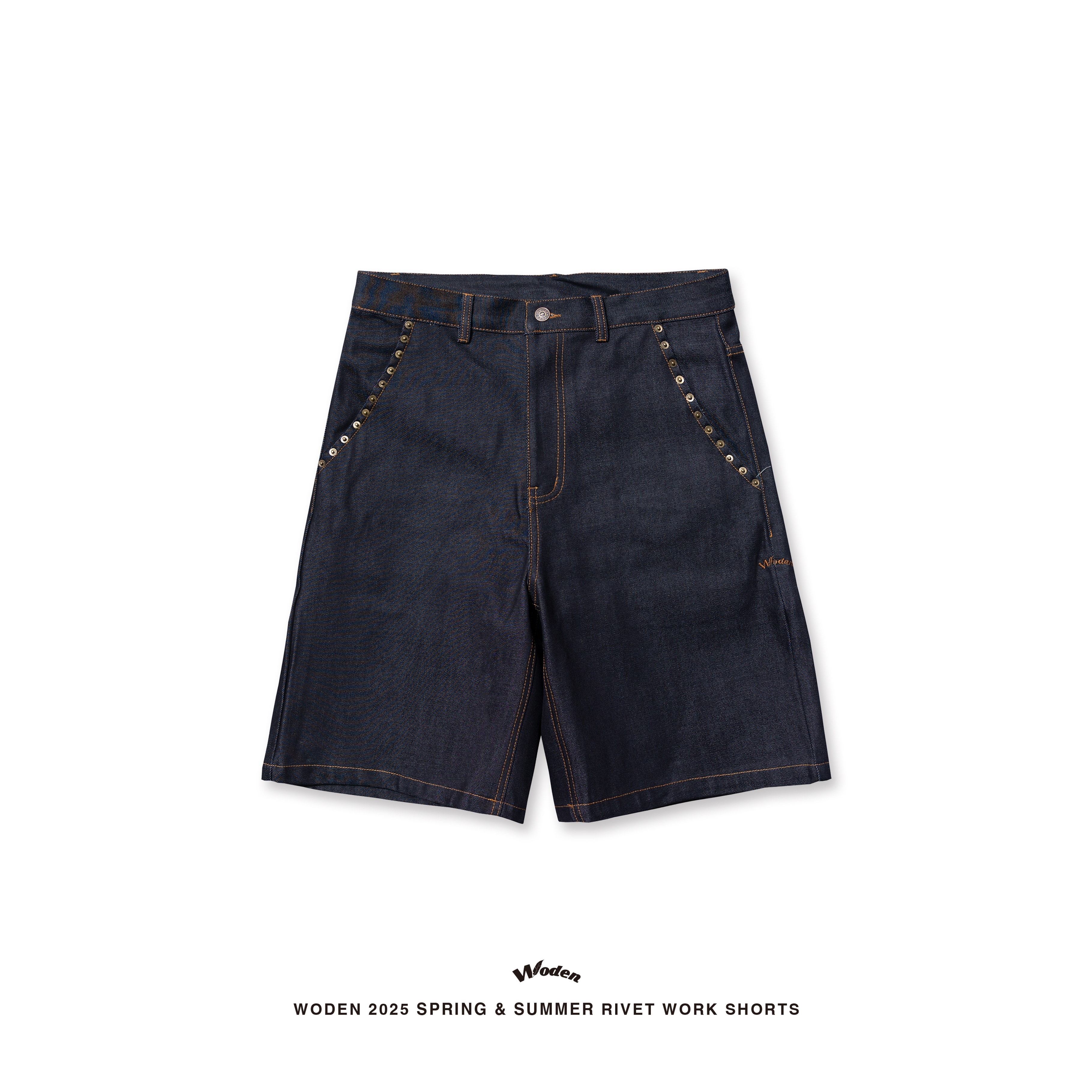 【車庫服飾】WODEN Rivet Work Shorts