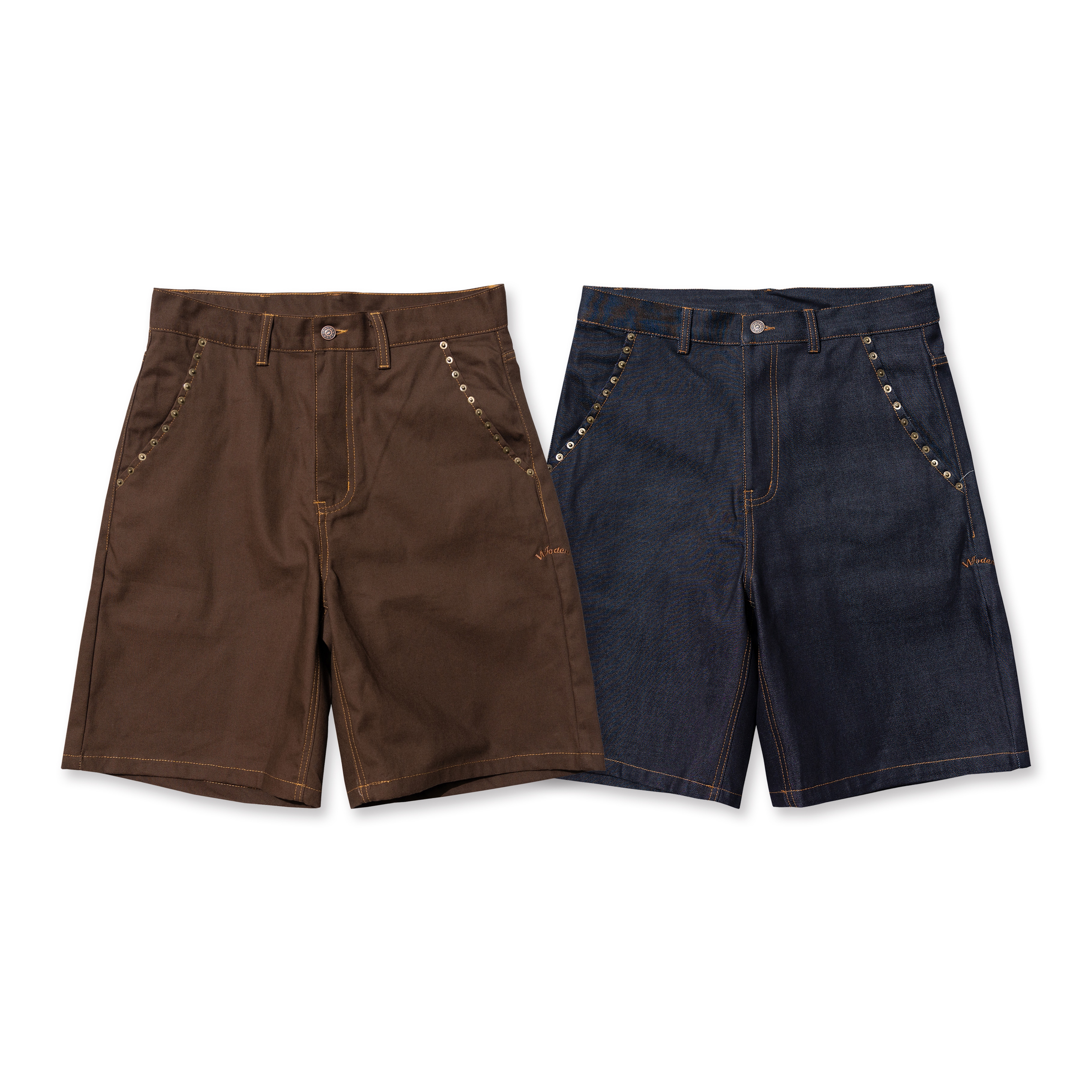【車庫服飾】WODEN Rivet Work Shorts
