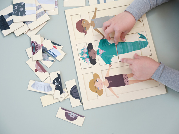 Fabelab 換裝拼圖