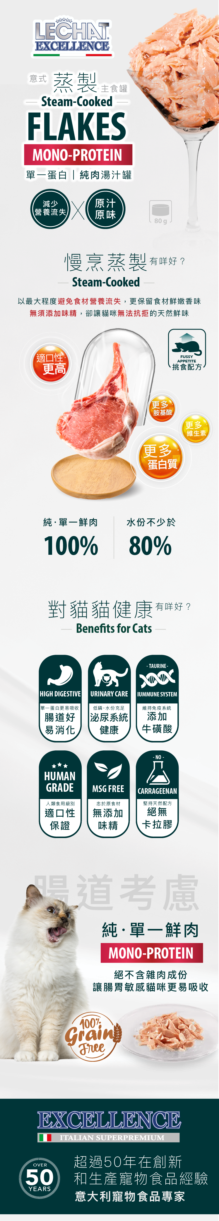 莉卓 Lechat Excellence 純鮮牛肉 薄片主食湯罐 80g (SOLO MANZO)