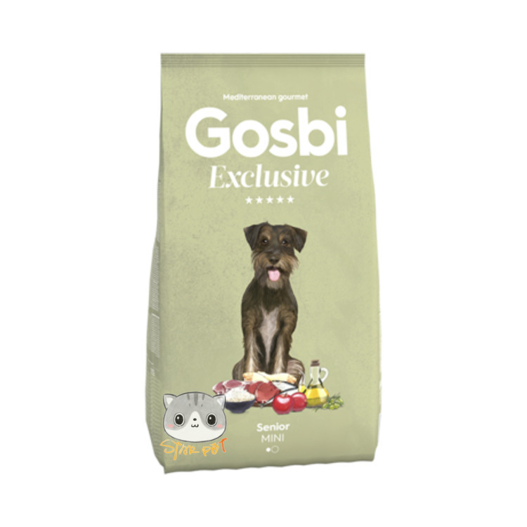 Gosbi Exclusive 小型老犬 蔬果配方 7kg