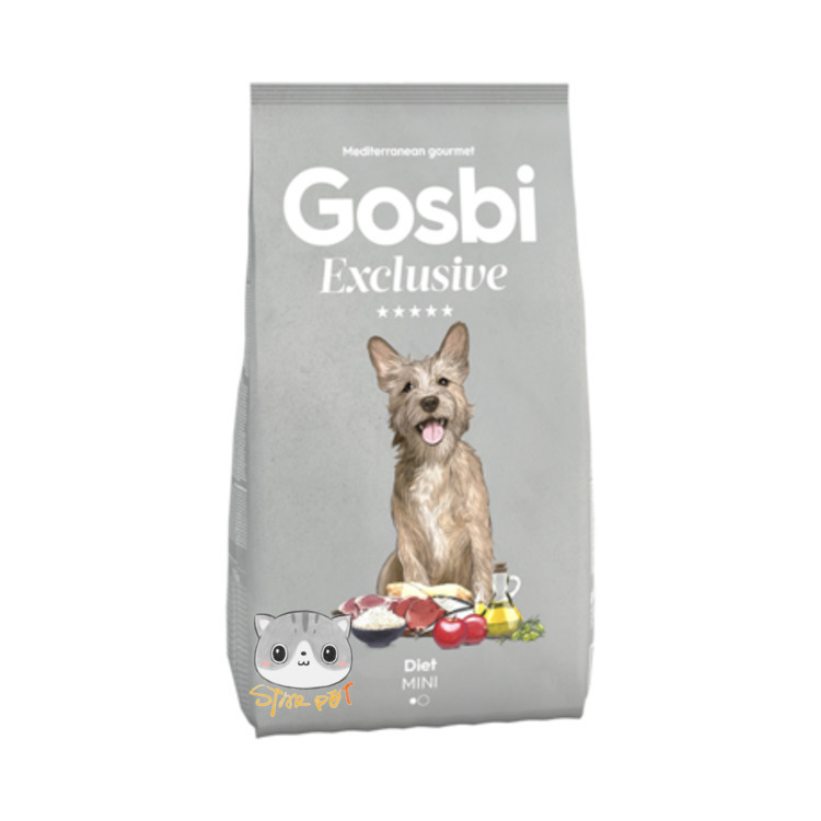 Gosbi Exclusive 小型成犬 減肥蔬果配方 7kg