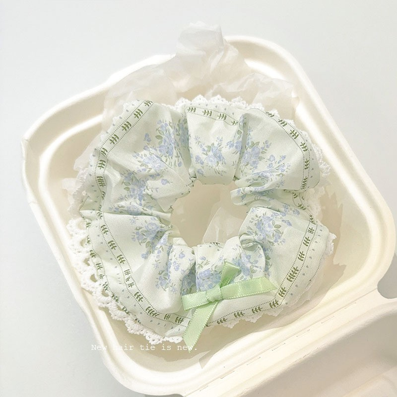 [3 FOR RM10] Modern Chinese Style Floral Scrunchie