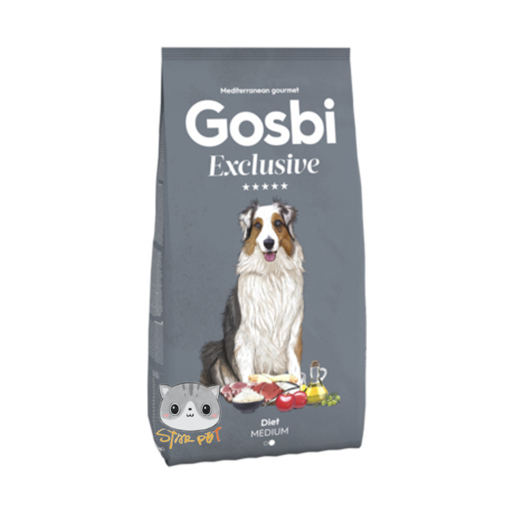 Gosbi Exclusive 中型成犬 減肥蔬果配方 12kg