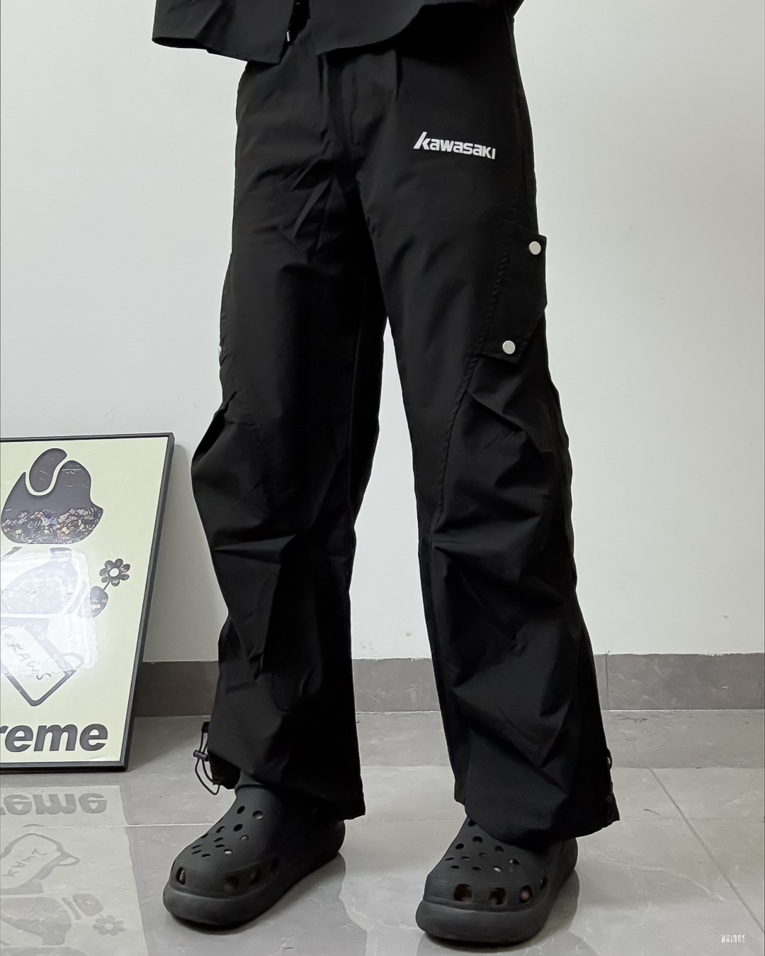 Kawasaki 『 美式復古 彎刀闊腿 』