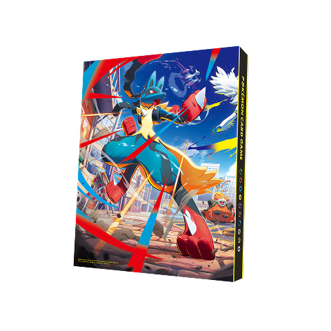 4格寶可夢收藏卡冊 - M1- 超級路卡利歐&超級沙奈朵 - 9432953