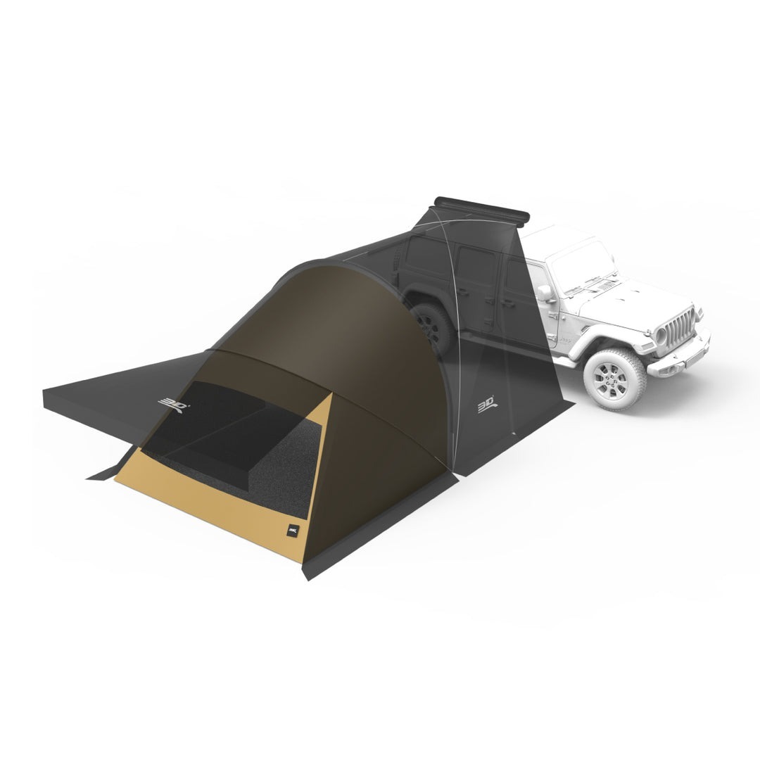 3D Mats 模組化延伸內帳