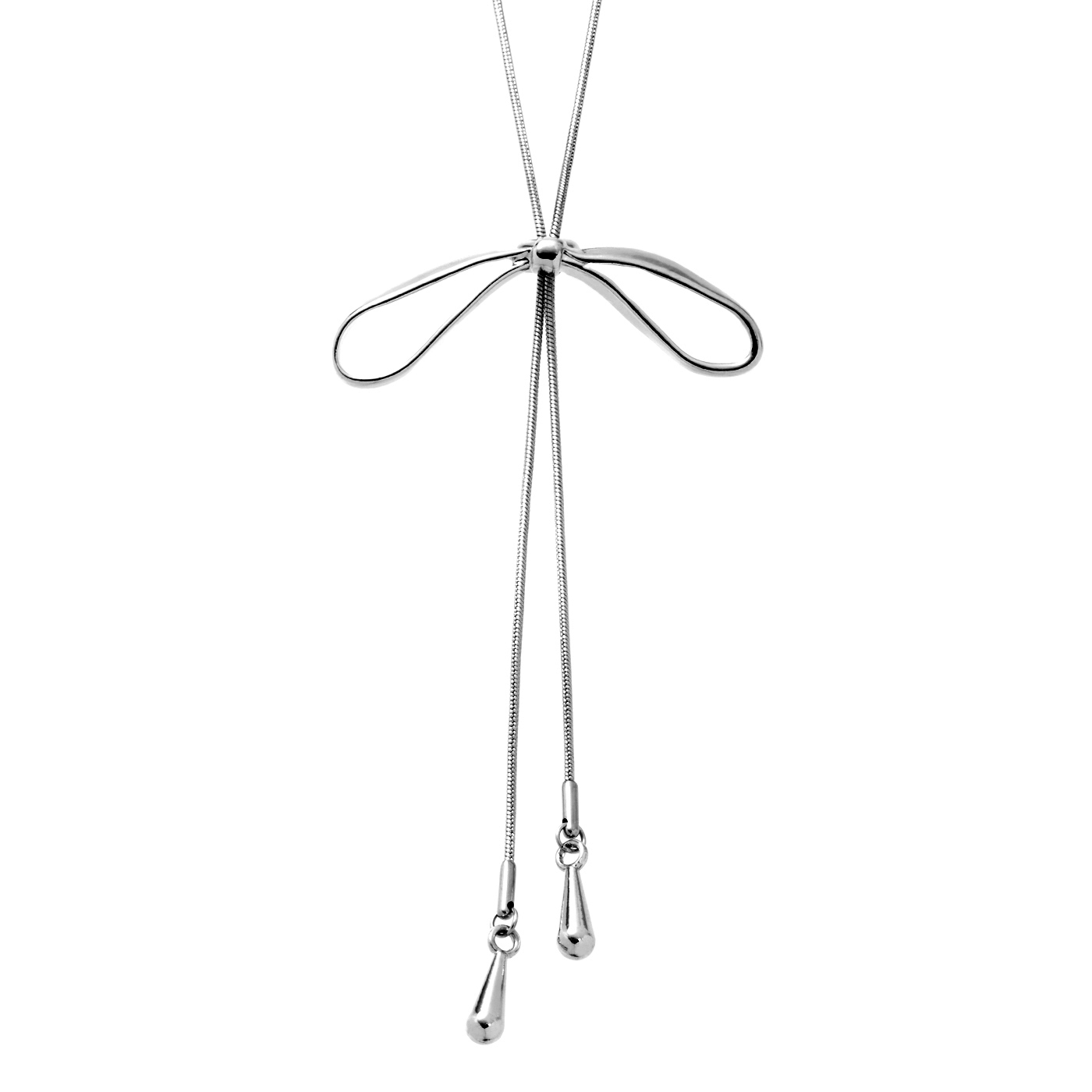 鋼飾,蝴蝶結,項鍊,平價飾品