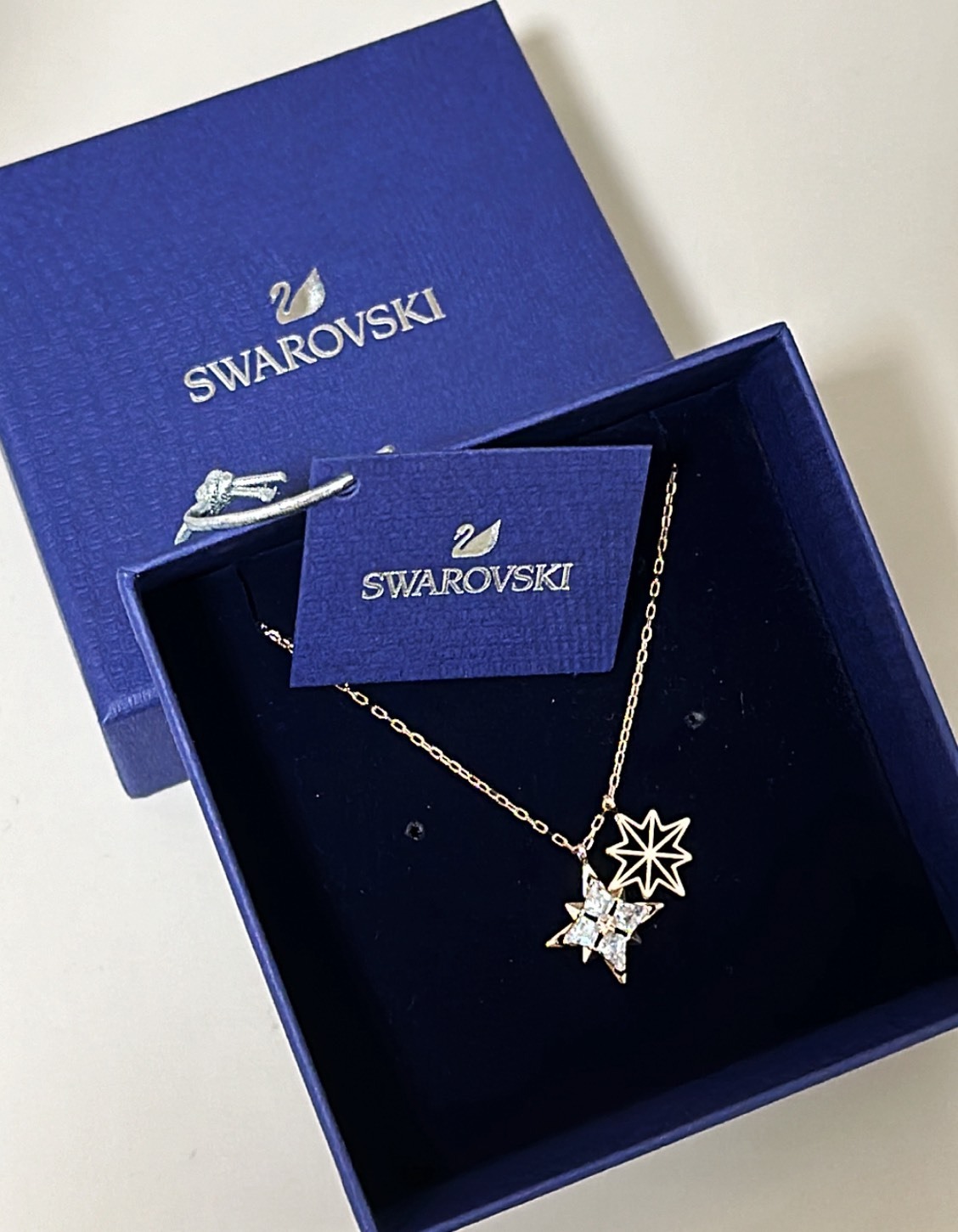 𝐒𝐖𝐀𝐑𝐎𝐕𝐒𝐊𝐈 施華洛世奇 SYMBOLIC SYMBOLIC系列 浪漫八芒星 玫瑰金 項鍊
