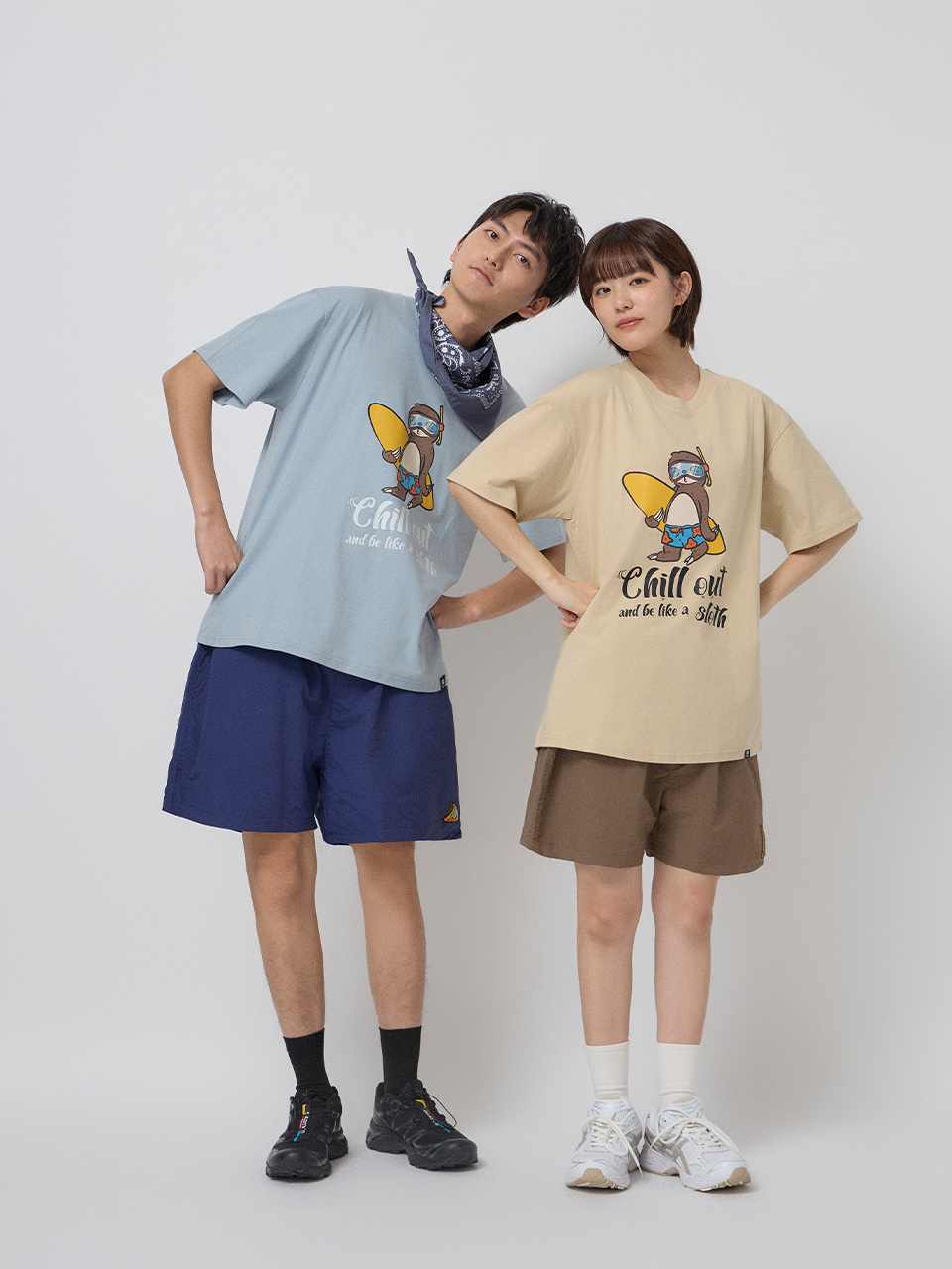 戶外防潑水收納短褲(11色)