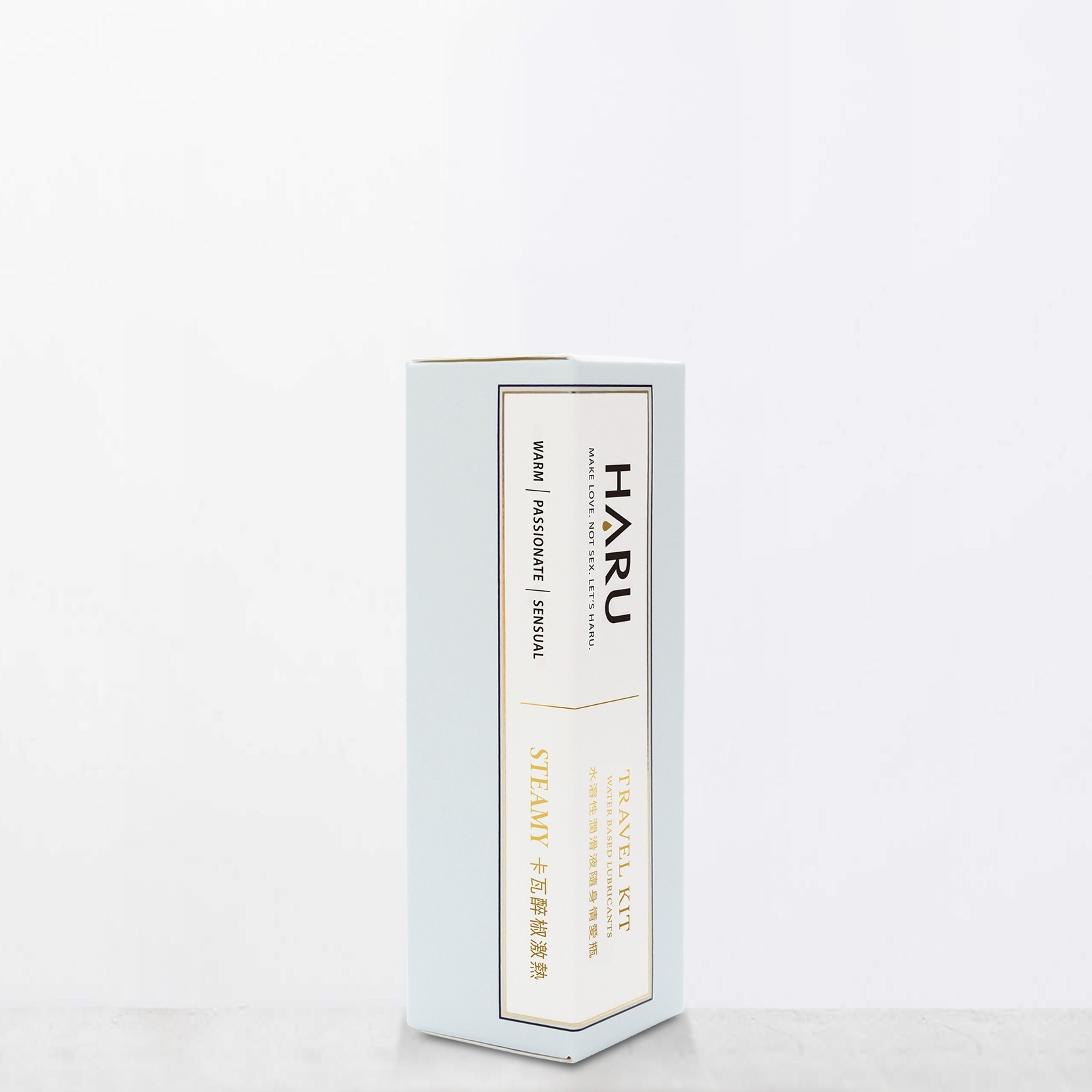 HARU: Travel Kit 潤滑液便攜裝 - STEAMY 卡瓦碎椒激熱 15ml