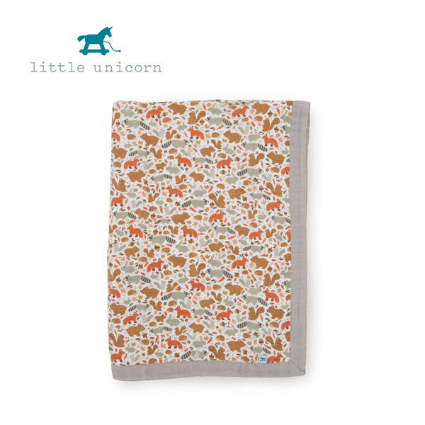 Little Unicorn 純棉寶寶毯 (多款可選)