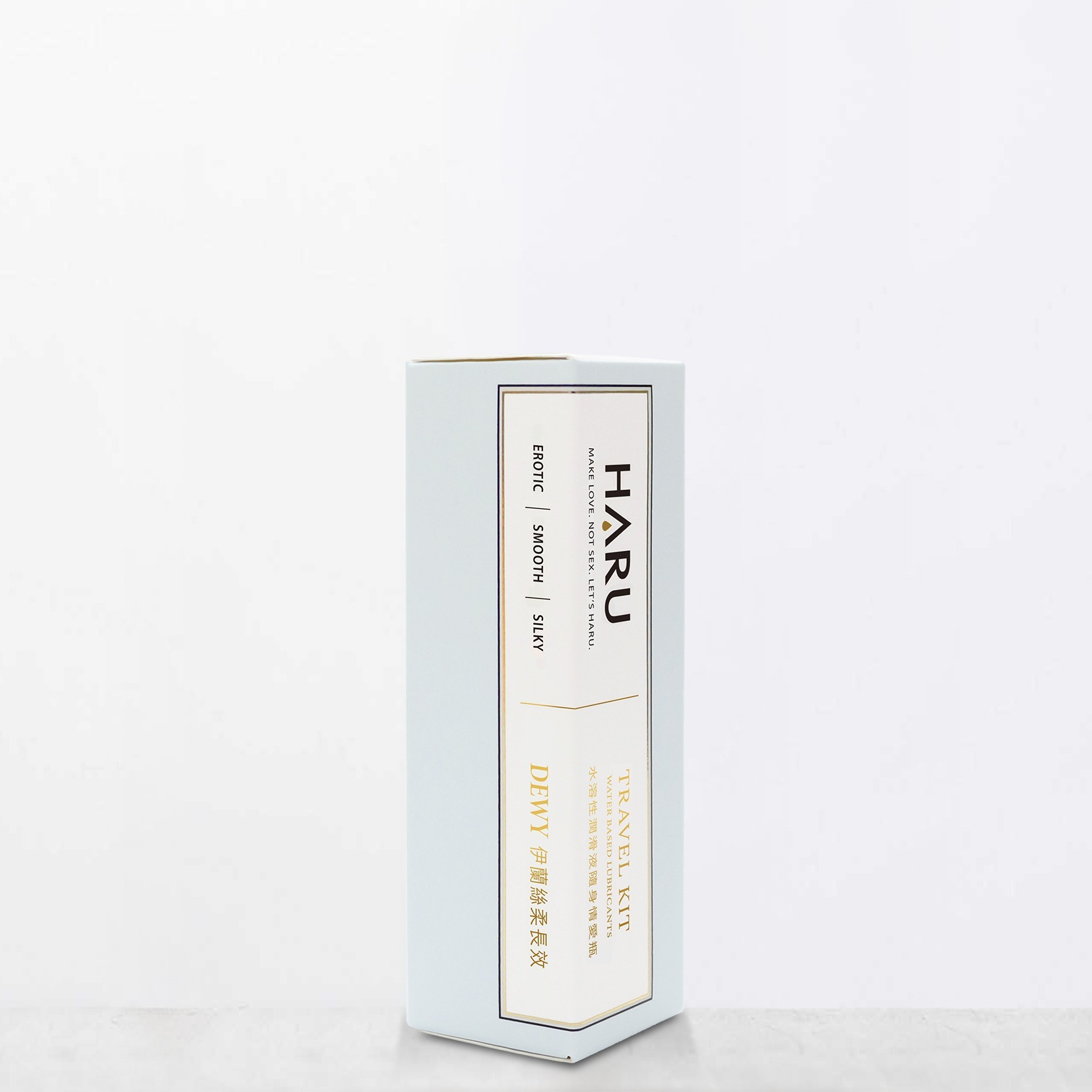 HARU: Travel Kit 潤滑液便攜裝 - DEWY 伊蘭絲柔長效 15ml