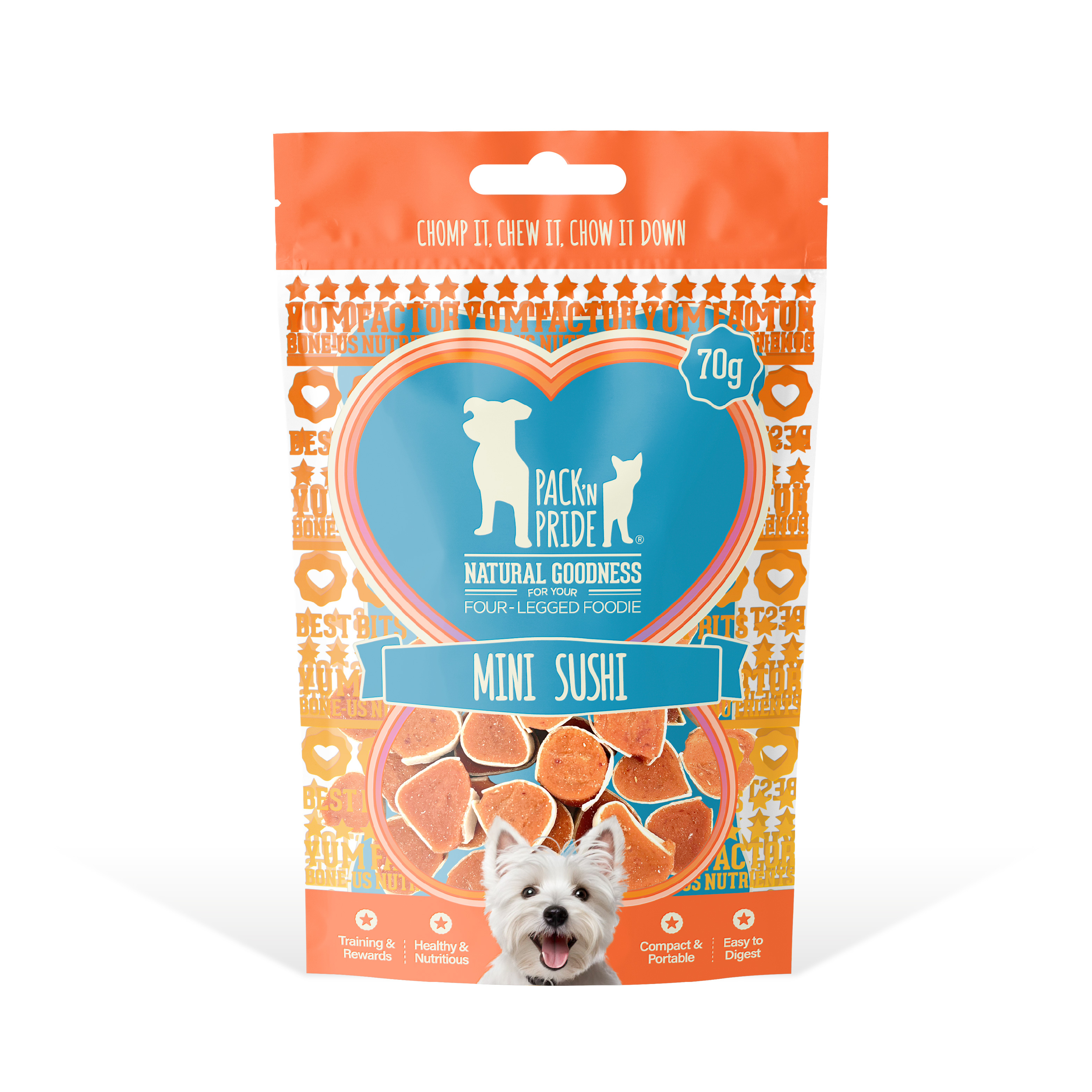 PNR91197 - 迷你壽司 (70g) 輕便狗小食