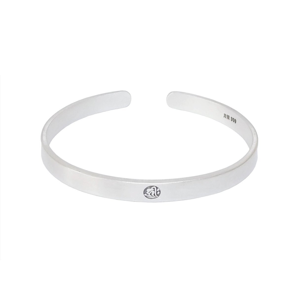 #N/A - 十二生肖(鼠) 999足銀 本命佛咒(千手觀音菩薩) 手鐲